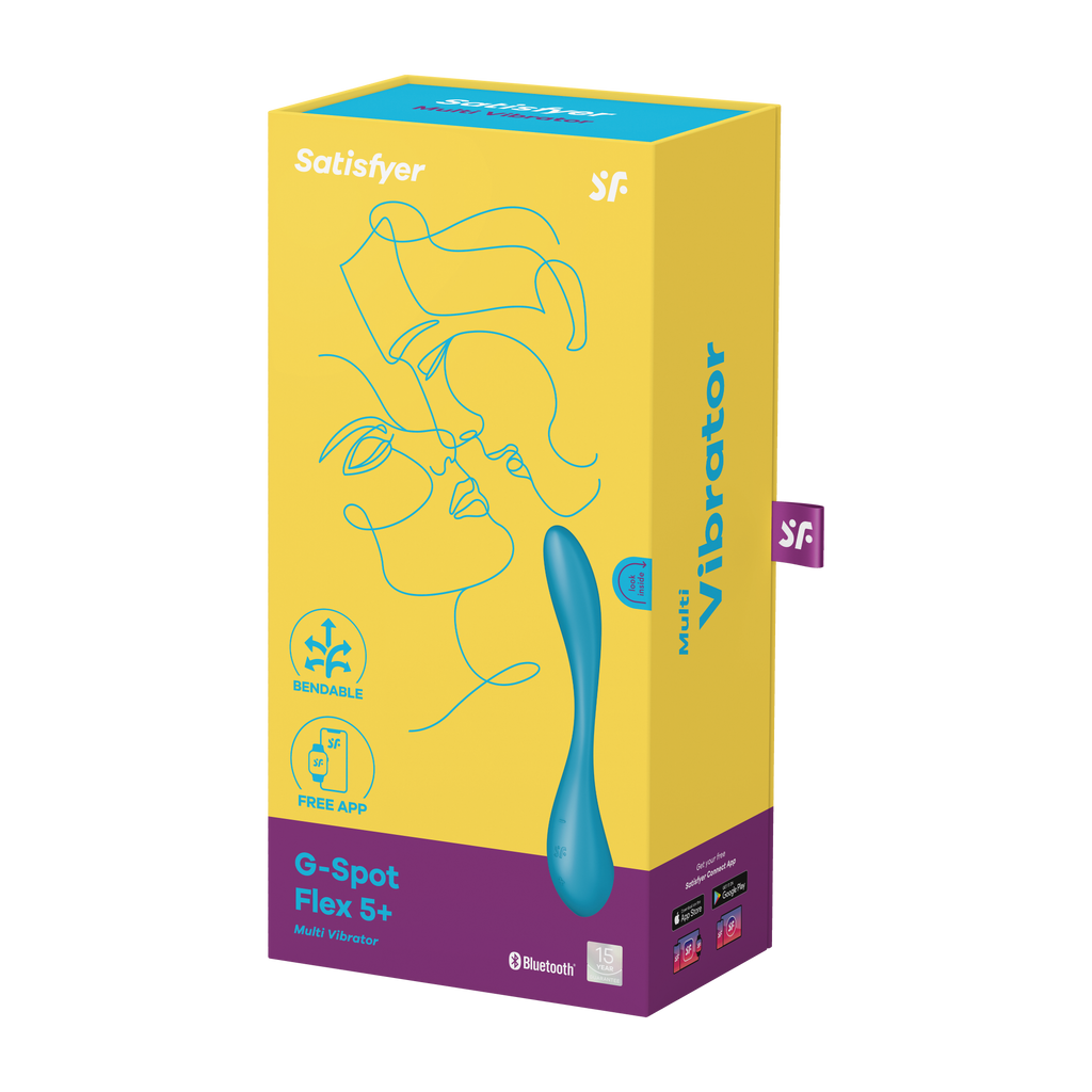Satisfyer - G-Spot Flex 5 + App Controlled - Blu