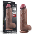 Pene in silicone a doppio strato da 12'' XXL